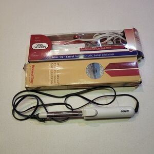 Conair/Helen Of Troy/vidal Sassoon Curling Wands Tested 3 Pcs Of Curling Wands